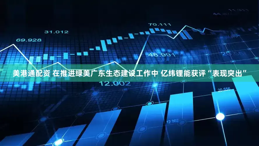 美港通配资 在推进绿美广东生态建设工作中 亿纬锂能获评“表现突出”