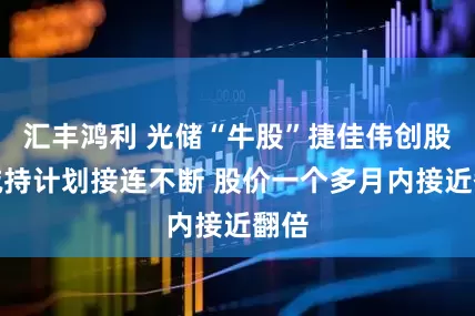 汇丰鸿利 光储“牛股”捷佳伟创股东减持计划接连不断 股价一个多月内接近翻倍